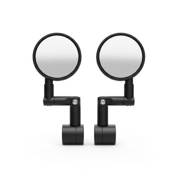 Bar-End Mirror Set with Adjustable Arm