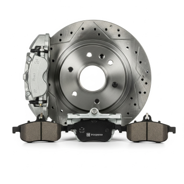 Front Disc Brake Kit with Pads